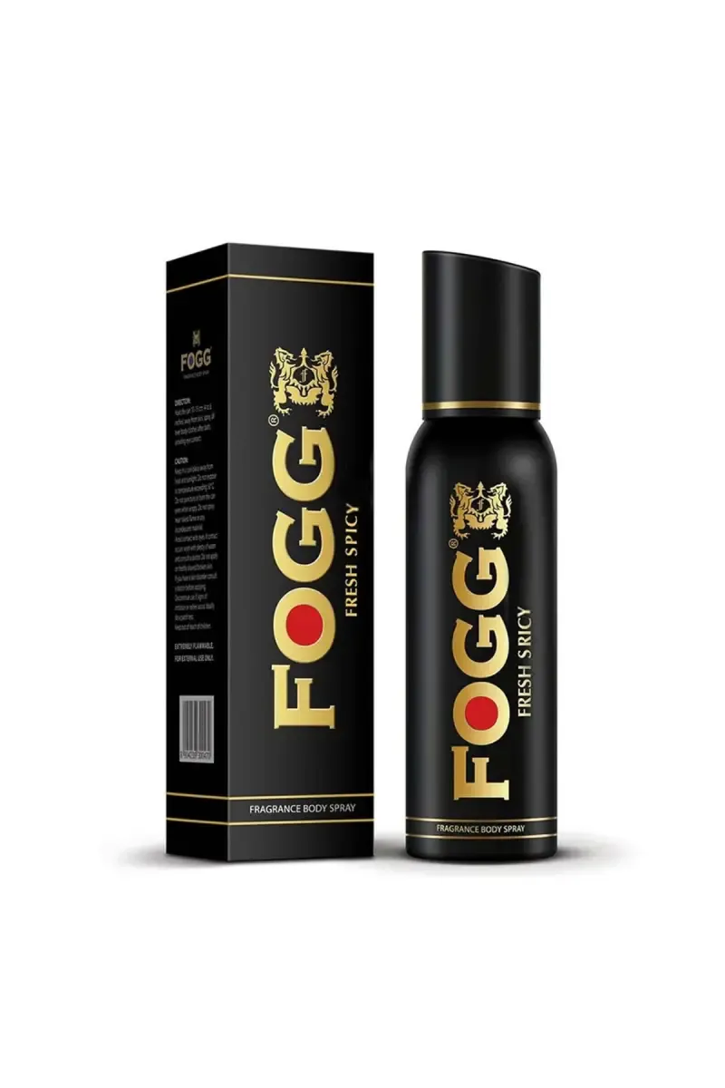 Fogg Black Spicy Deodorant Body Spray for Men - 120ml
