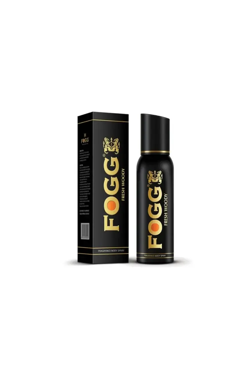 Fogg Black Fresh Woody Deodorant Body Spray for Men - 120ml