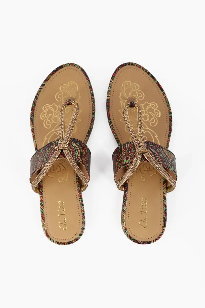 Party & Wedding Slip-On Slippers for Women 01947038RED