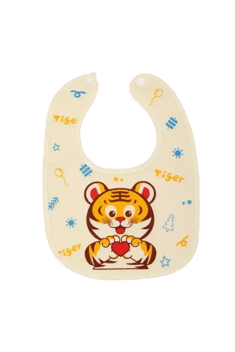 New Born Cotton Blend Bibs 019516YEL