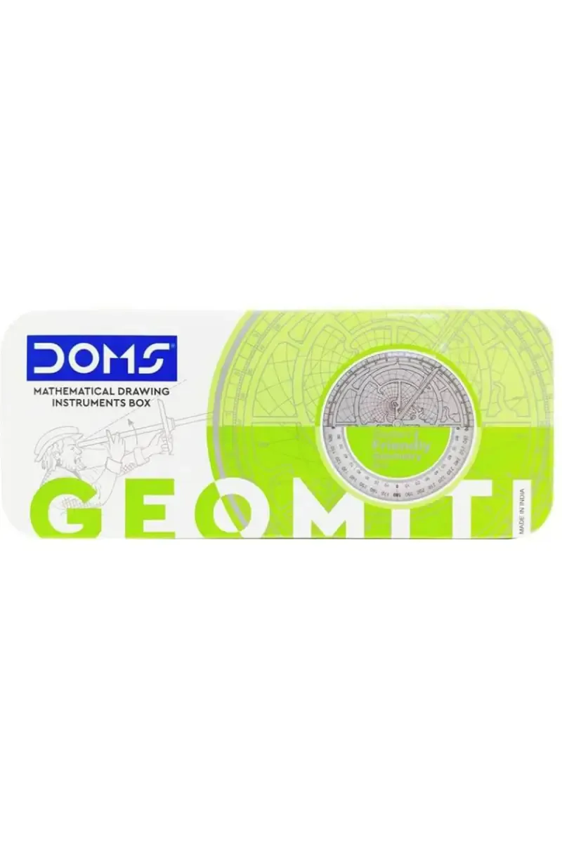 Doms Geomiti Drawing Mathematical Instruments Box - Pack of 1