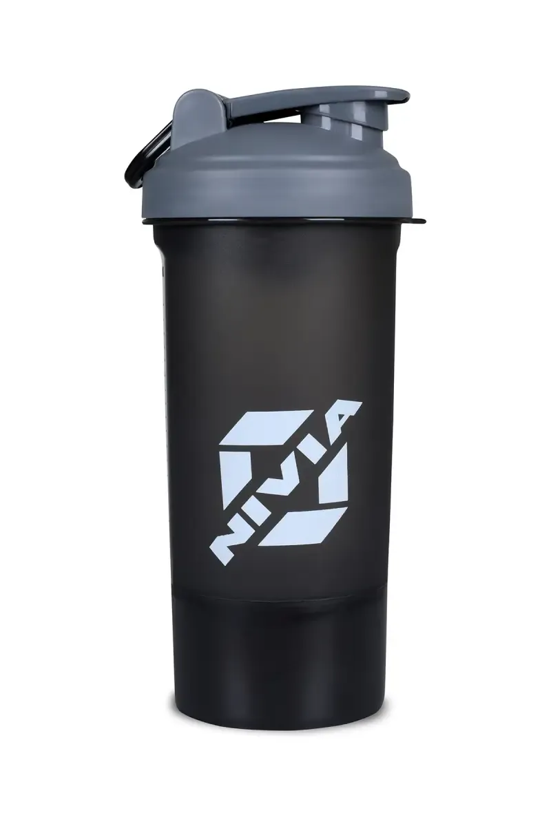 Nivia Venom Sports Shaker/Sipper (Grey) - 650 ml