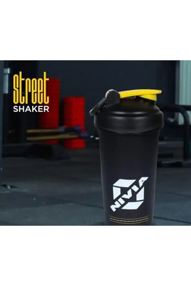 Nivia Street Sports Shaker/Sipper (Black) - 750 ml