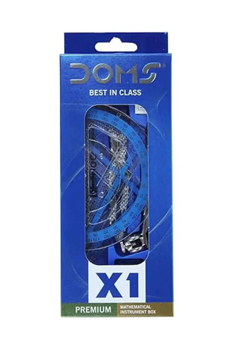 Doms X1 Premium Mathematic Instrument Box/Geometry Box 