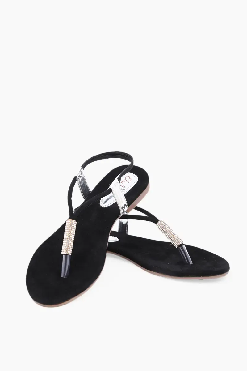 Slingback Fashion Sandals for Women 01965039BLA