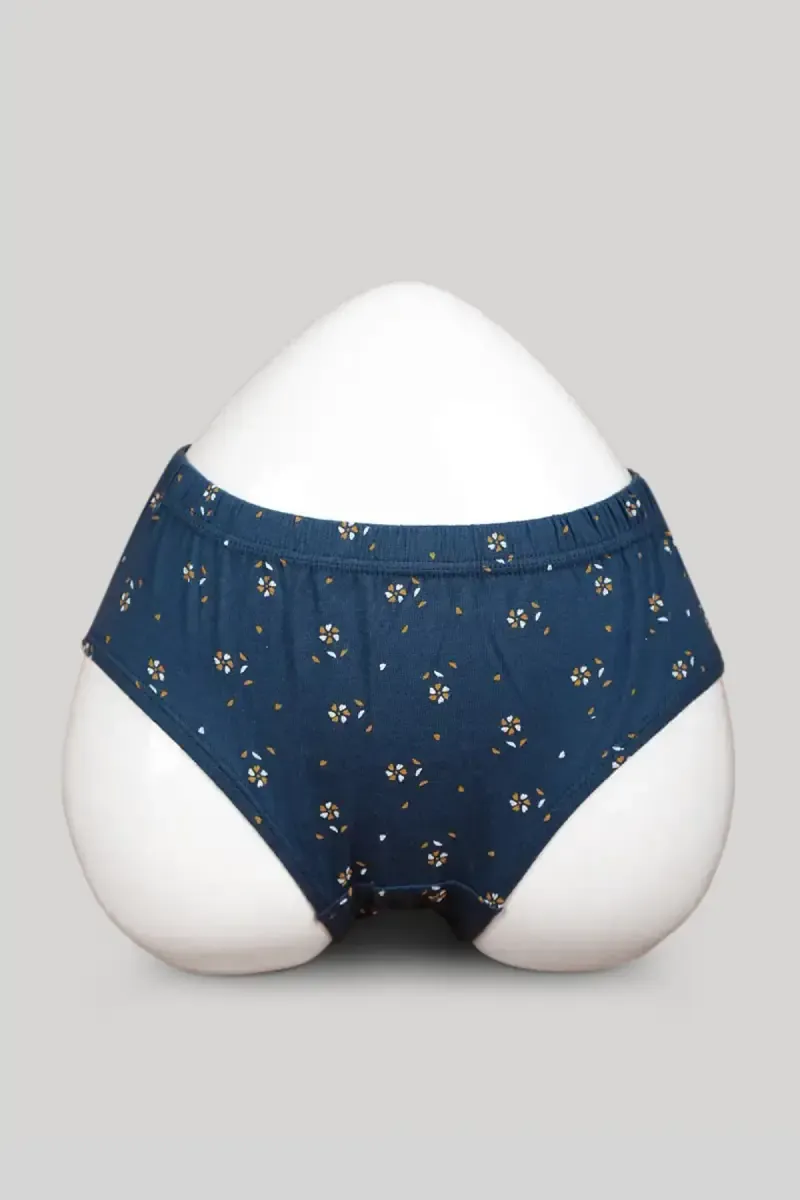 Cotton Blend Printed Hipster Panties for Women