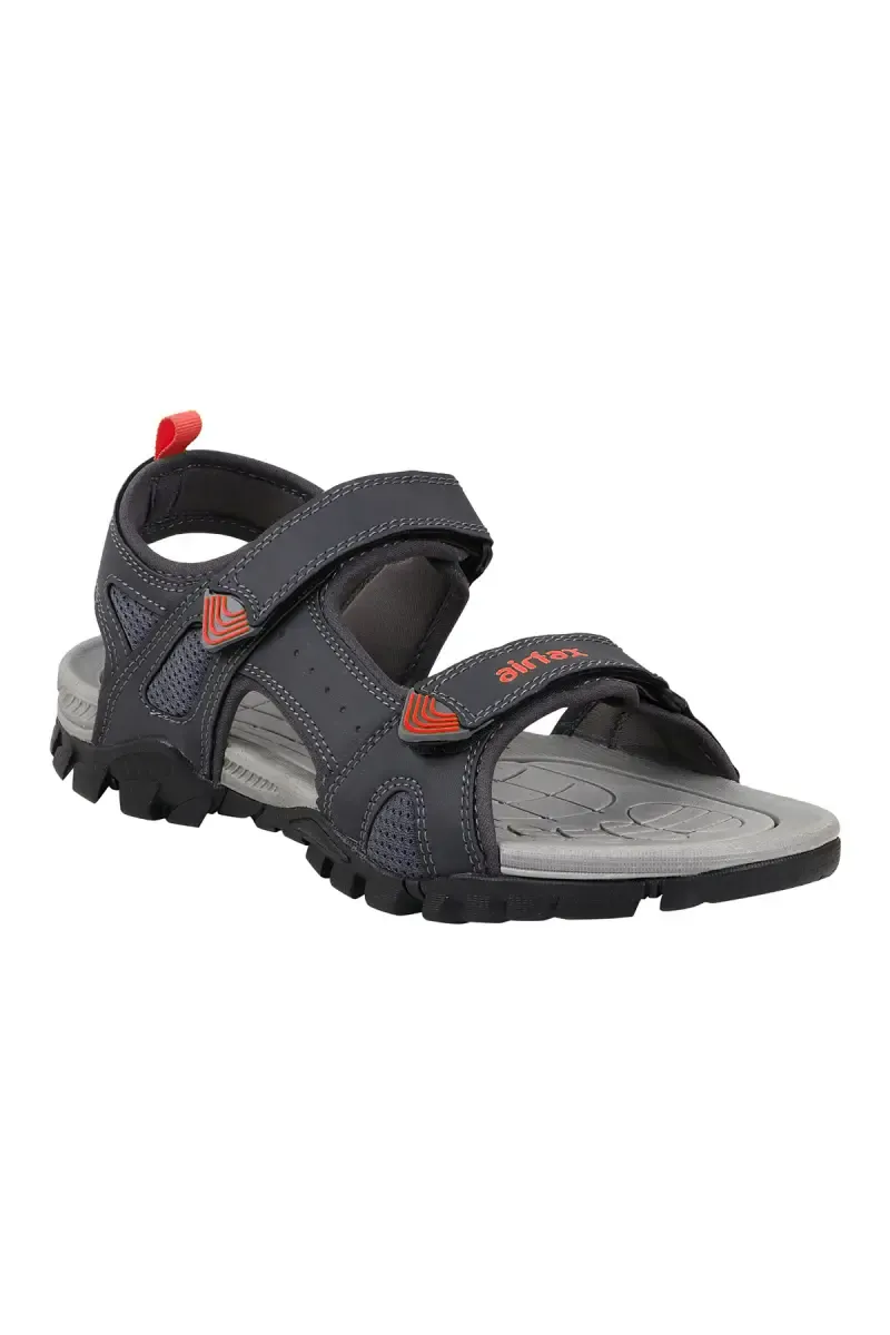 Men's Velcro Adjustable Strap Casual Sandals 01986611BLU