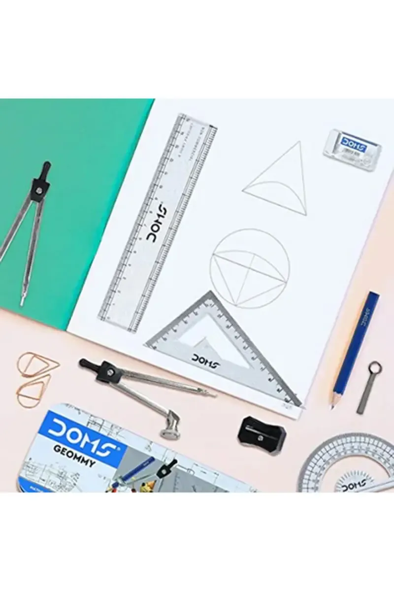 Doms Geommy Mathematical Drawing Instrument Box - Pack of 1