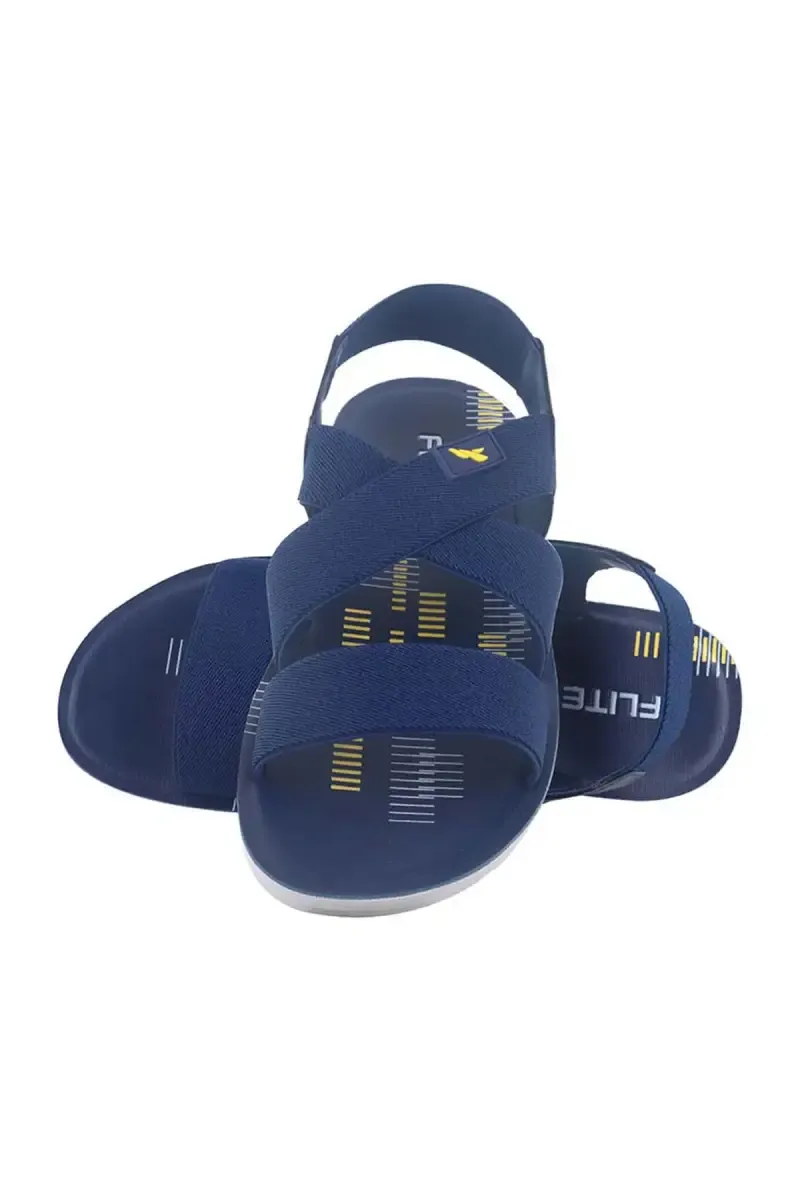 Men's Cross Strap Fashion Sandals 02024010BLU2