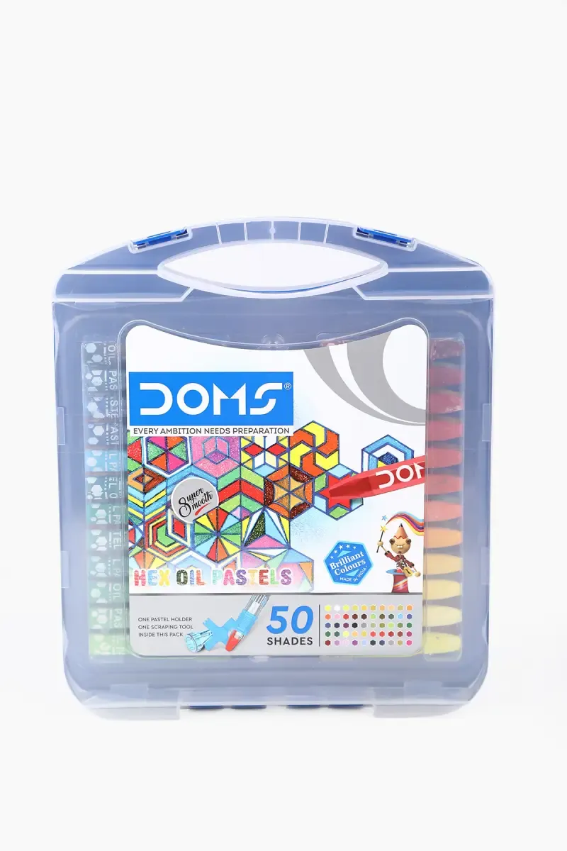Doms Hex Oil Pastel Colour - 50 Shades