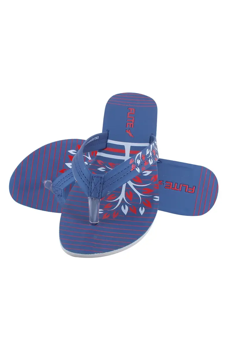 Printed Slip-On Casual Slippers for Women