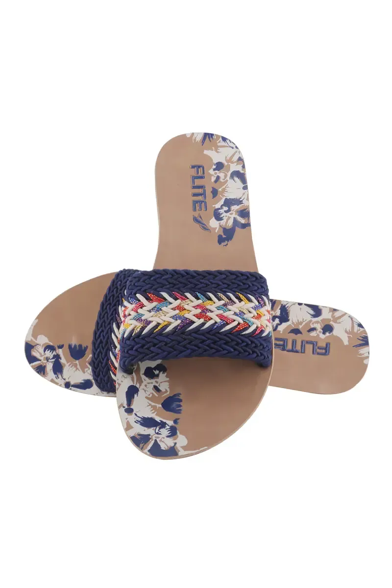 Floral Printed Casual Slides for Women