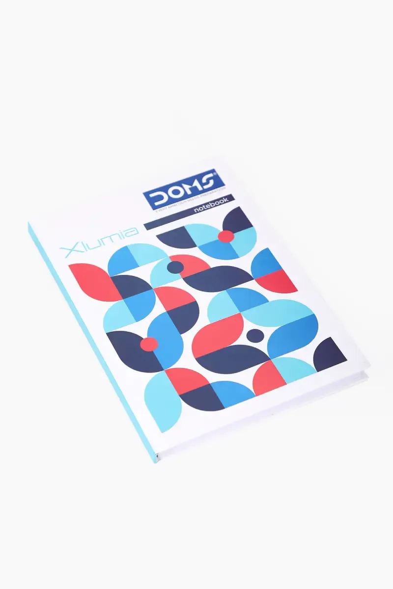 Doms Xlumia Exercise Ruled Note Book - 192 Pages (Blue & Pink)