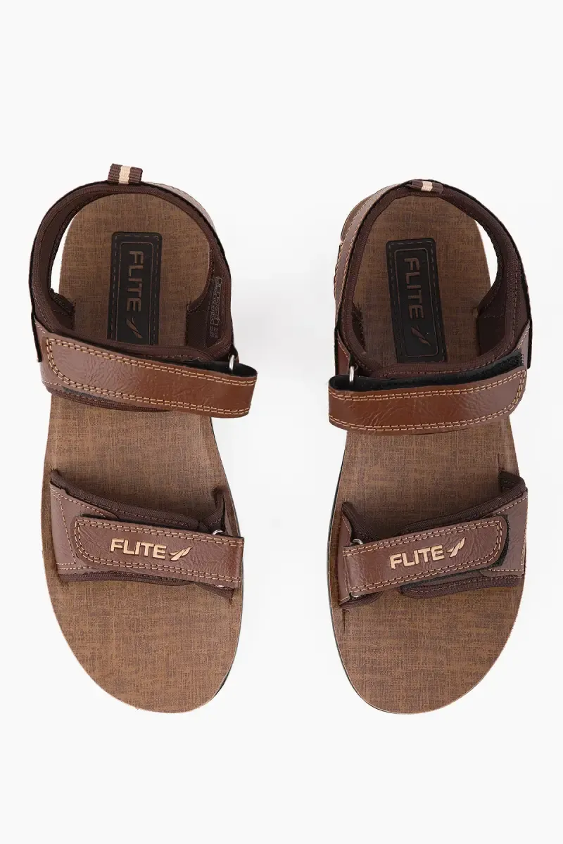 Velcro Casual Fashion Sandals for Men 02032610BRO