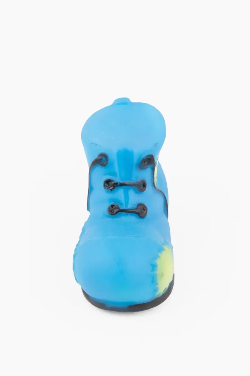Canine Squeeky Shoe Toy For Dogs & Cats (Blue) - Large