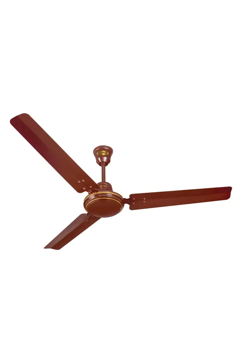 Khaitan ECR 1200mm BEE 1 Star Rated 3 Blade Ceiling Fan (Brown)