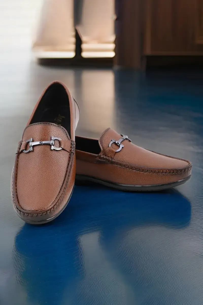 Casual Slip-On Loafers for Men 0205718TAN