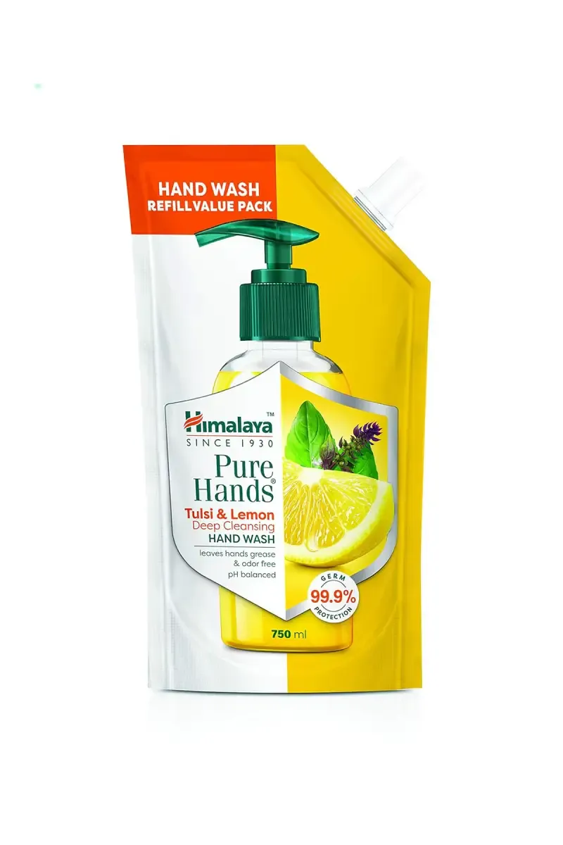 Himalaya Pure Hands Tulsi & Lemon Deep Cleansing Hand Wash - 750ml