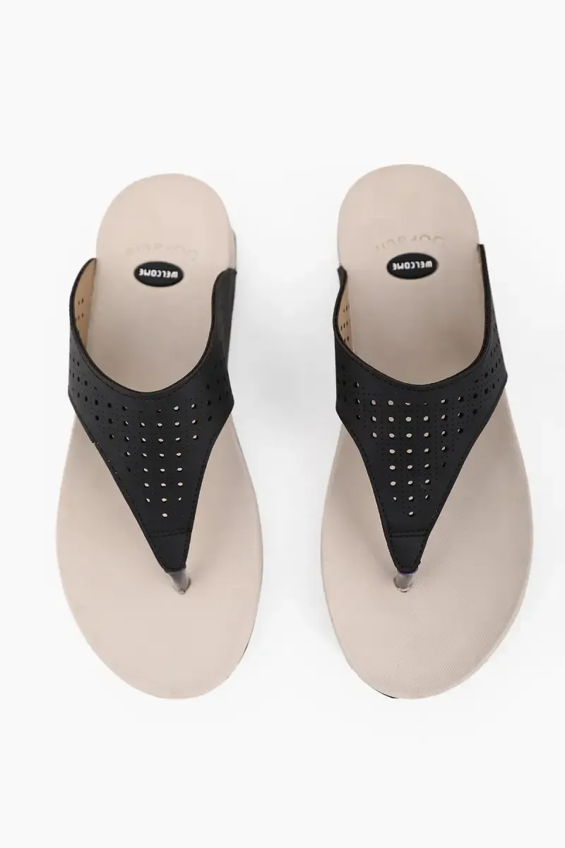 Comfortable Slip-On Casual Slippers for Women 0208646BLA2