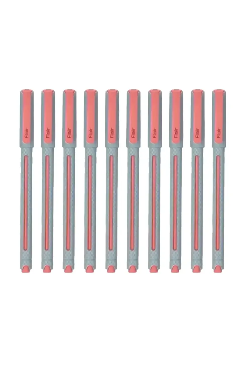 Flair Yolo Ball Pen (Red) - Pack of 10 021085REDPACOF10