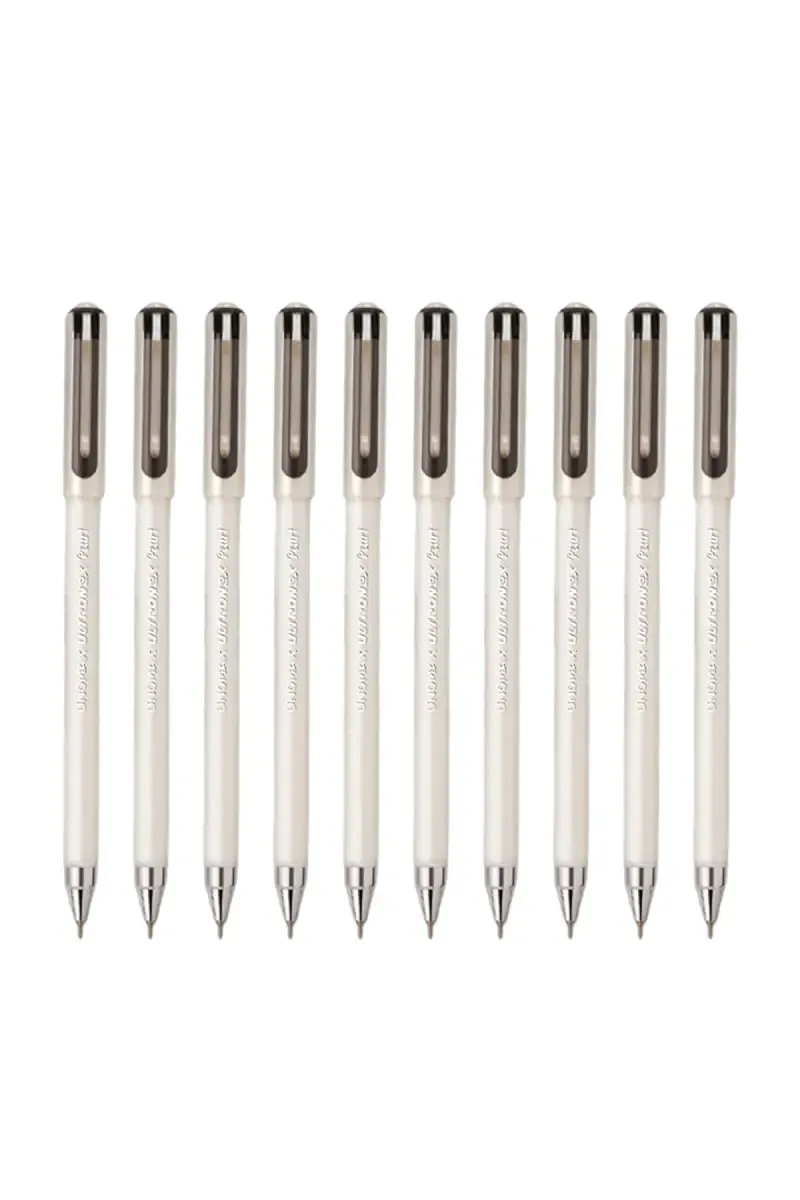 Unomax Ultron Pearl 2X Ball Pen (Black) - Pack Of 10 