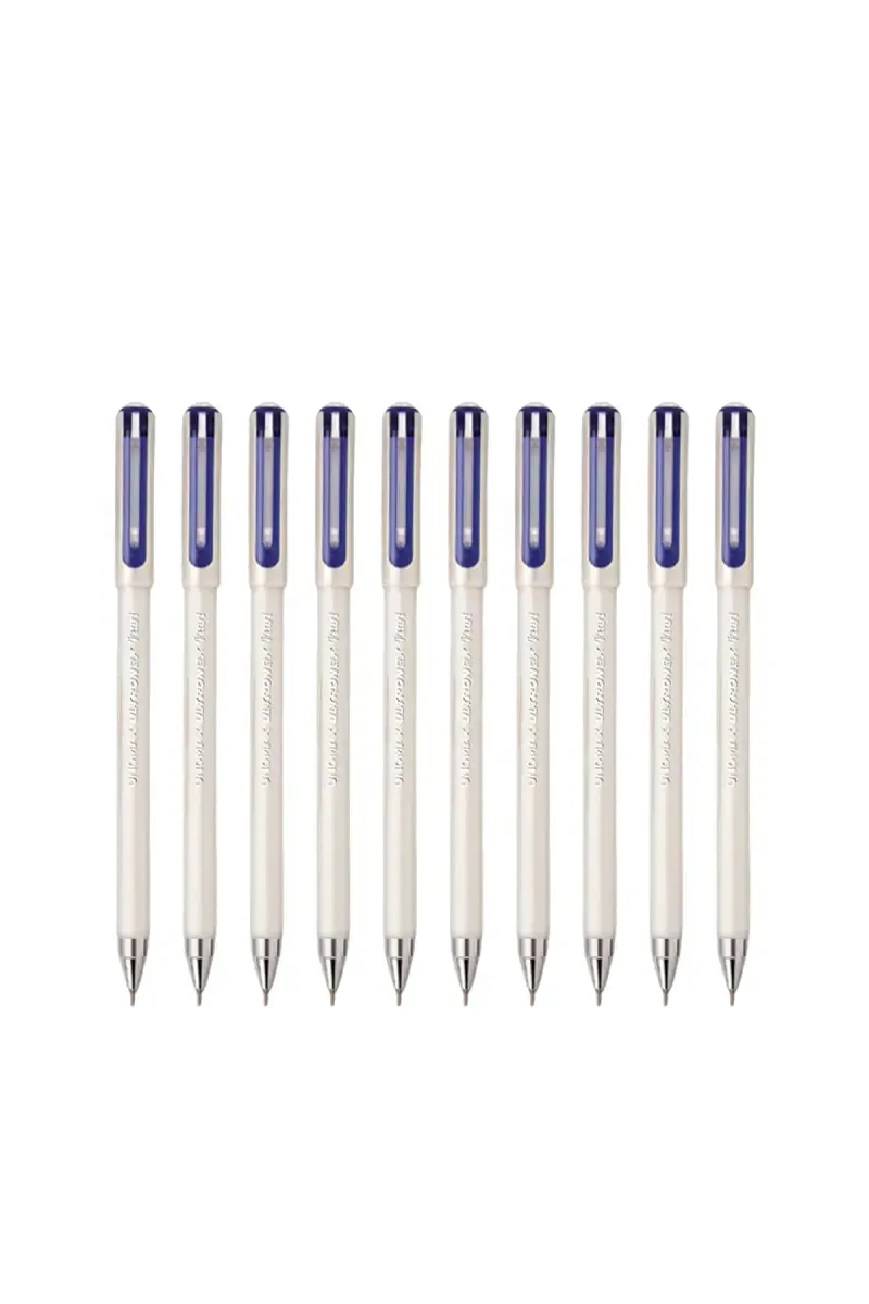 Unomax Ultron Pearl 2X Ball Pen (Blue) - Pack Of 10  021149BLUPACOF10