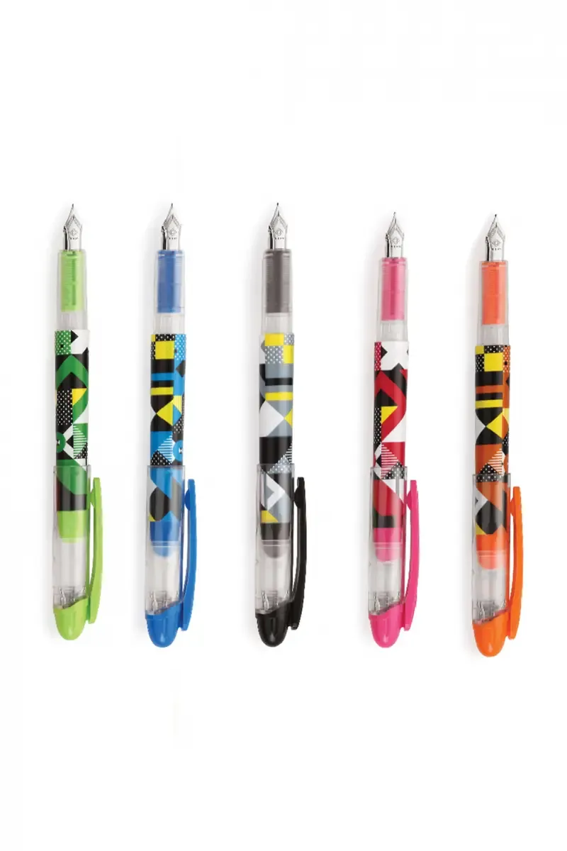 Unomax Viva Fountain Ink Pen - Pack of 1 (Multicolor)