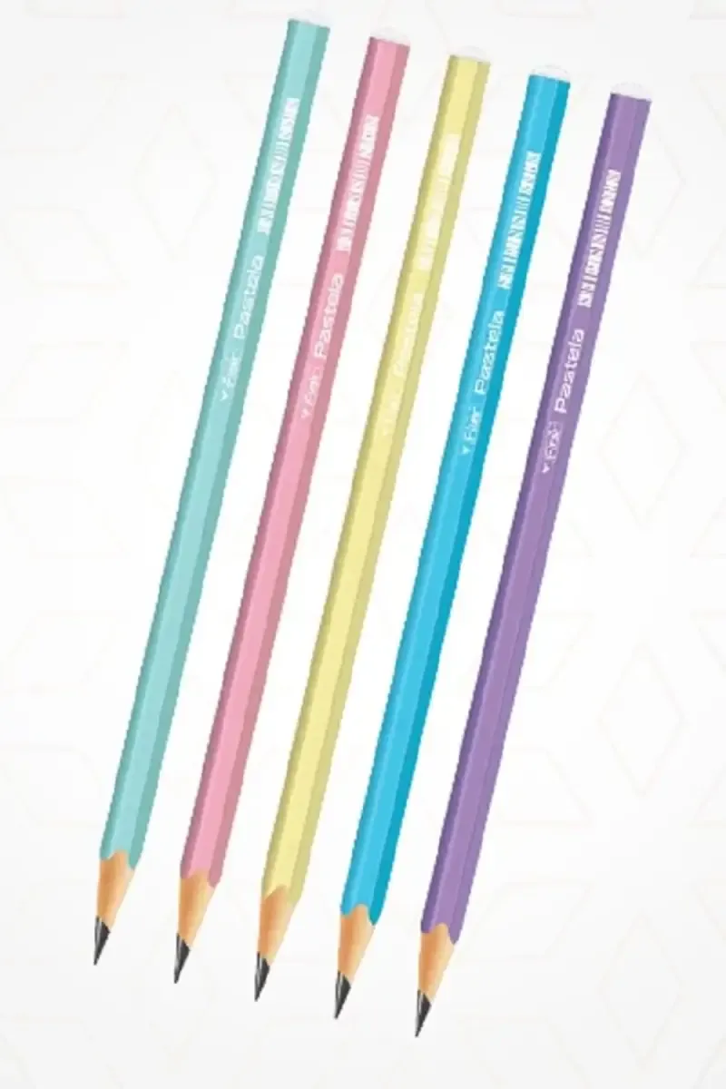 Flair Creative Pastela Extra Dark Pencils (Multicolor) - Pack of 5 
