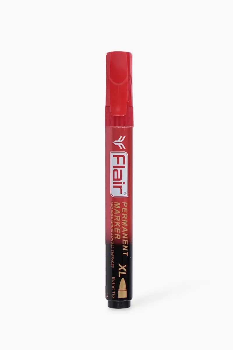 Flair Creative Permanent XL Marker - Red