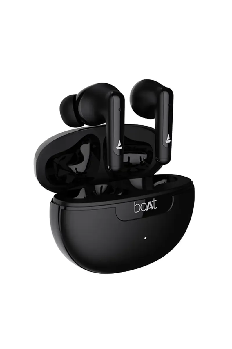 boAt Airdopes 161 ANC In Ear TWS Earbuds with ANC, ASAP Charge, Dual EQ Mode (Black)