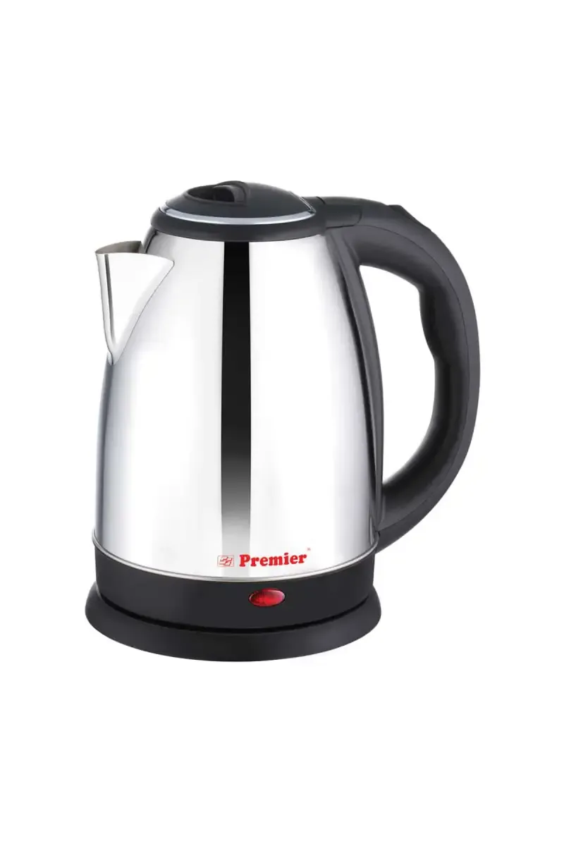 Premier Hydra 1.8 Ltr Stainless Steel Electric Kettle (Silver)