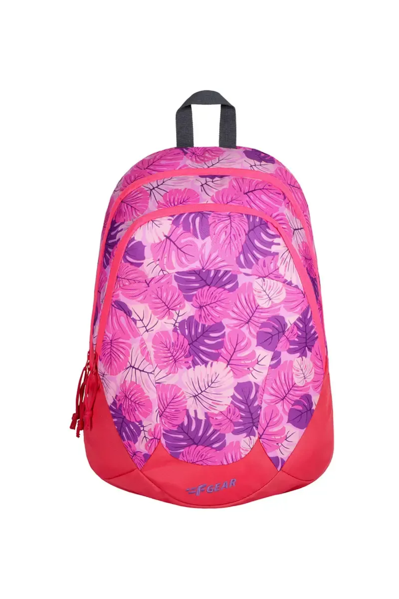 Amari College Tropical Pink Purple Backpack for Girls - 10L