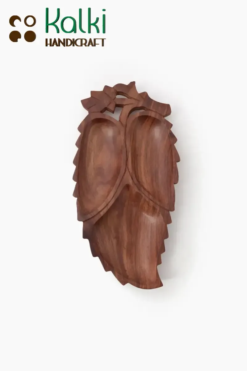 Kalki Wooden Serving Tray - 20cm