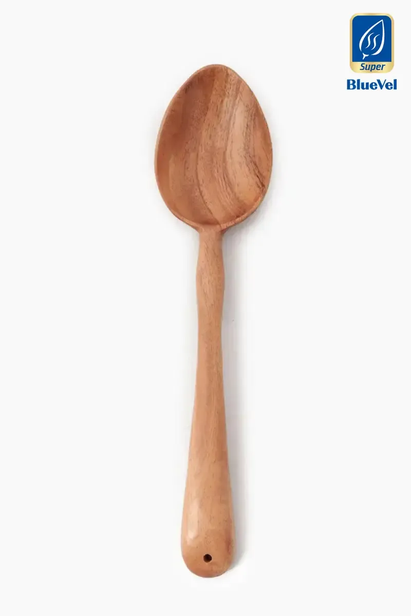 Bluevel Neem Wood Saute Ladle - 26 cm