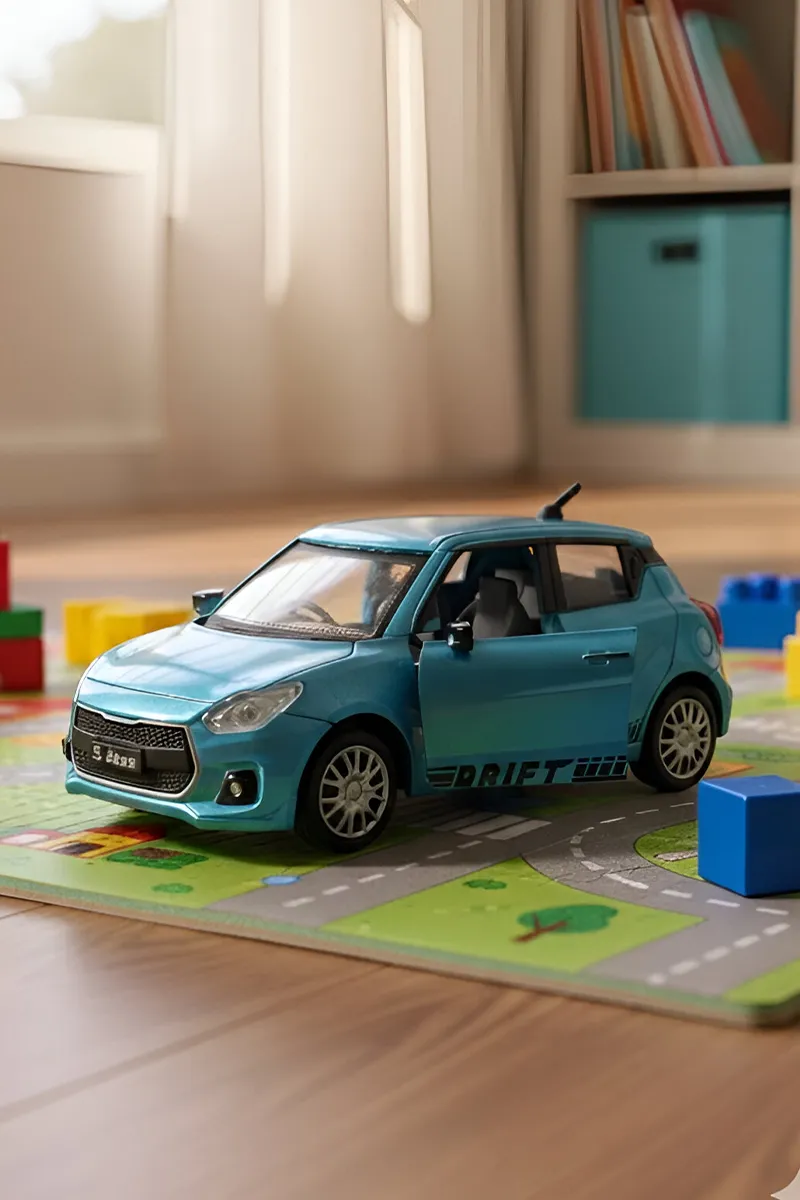 Drift Pull Back Car Toy (Teal) - 022709TEA