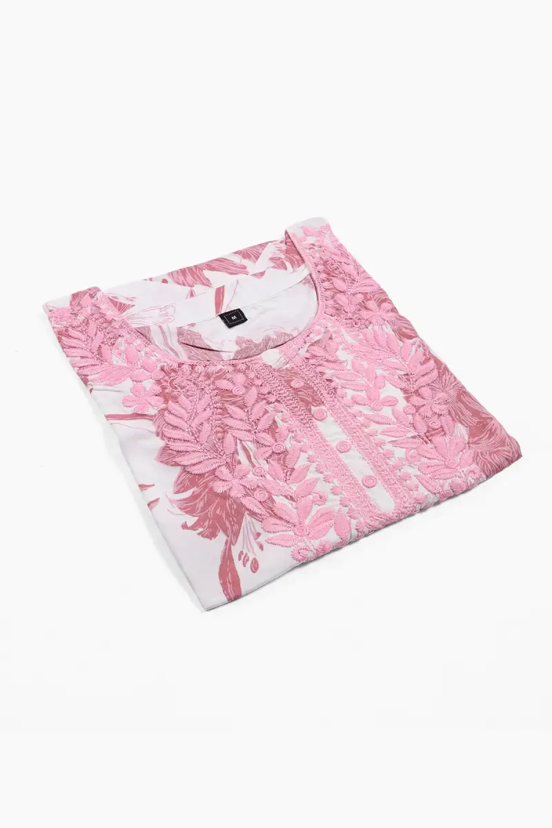 Rayon Embroidered Tops for Women 