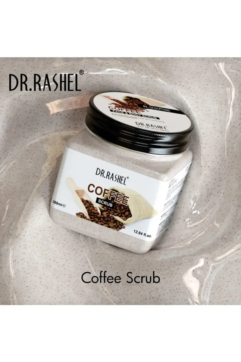 DR.RASHEL Coffee Scrub For Anti acne And Pimple - 380ml