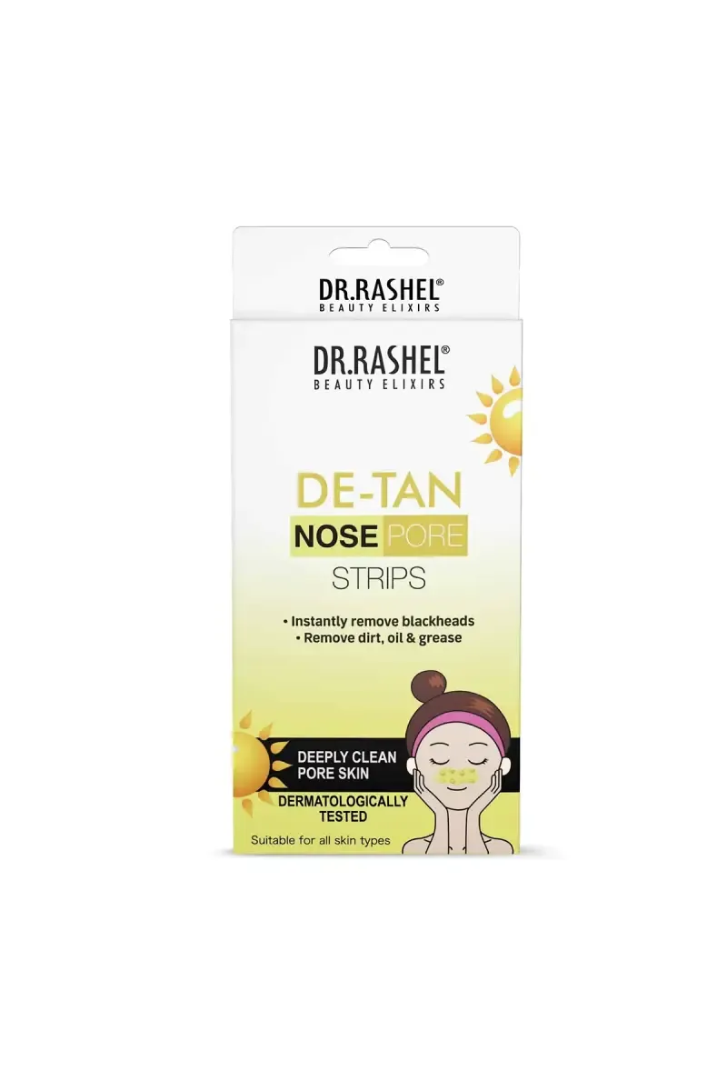 DR.RASHEL Detan Nose Strips for Blackheads Removal (10 Strips)
