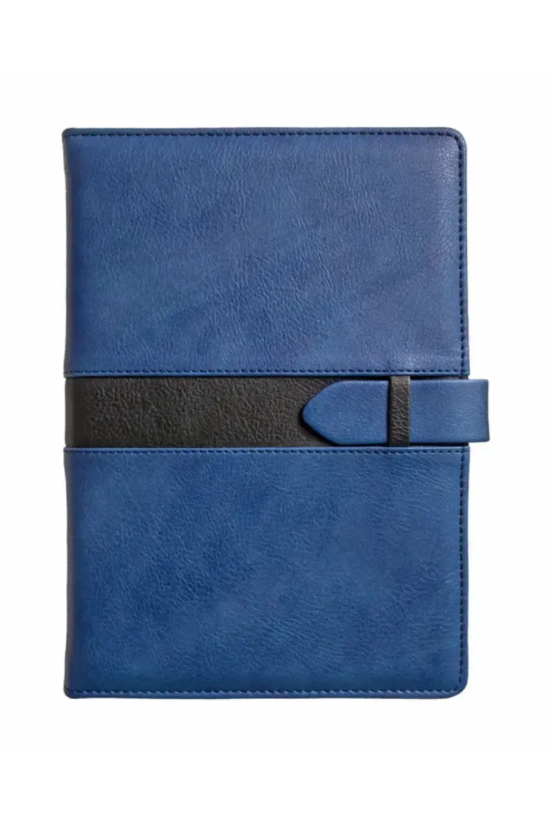 Anupam Posh Office Diary With Magnetic Closure- 192 Pages (Blue) 