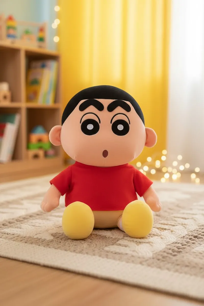 Shinchan Soft Toy for Kids - 40cm 023340RED