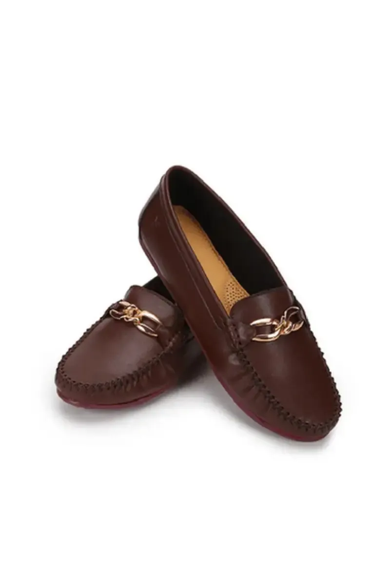 Women's Bliss Casual Knotted Buckle Loafers 0234367WIN