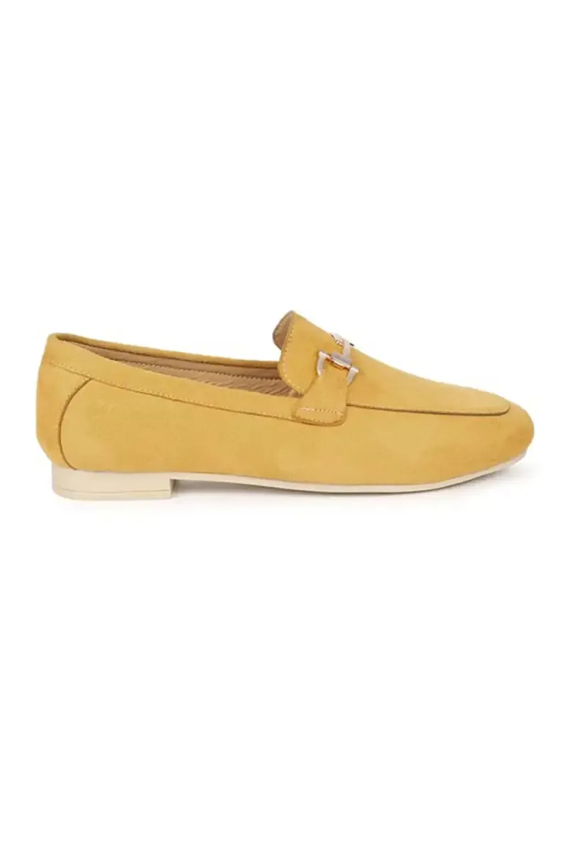 Bliss Casual Buckle Suede Loafers for Women 0234427MANYEL