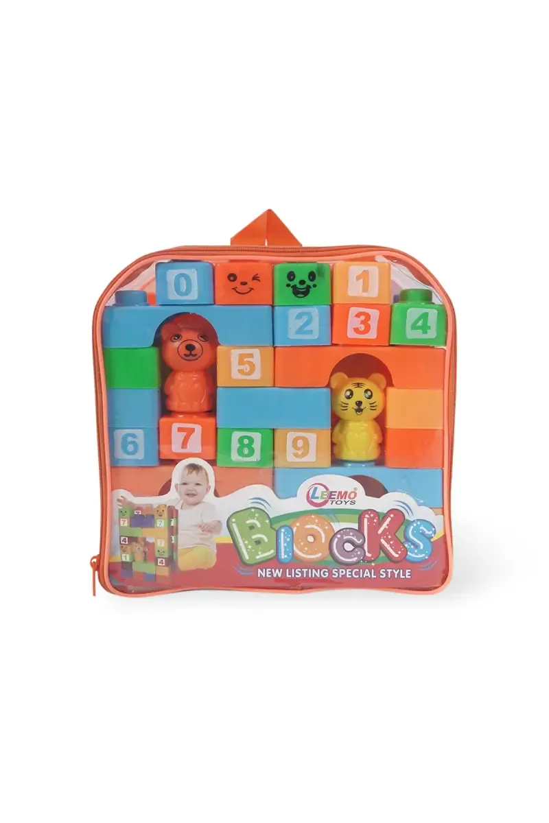 Building Block Play Kit For Kids- 44 Pcs 