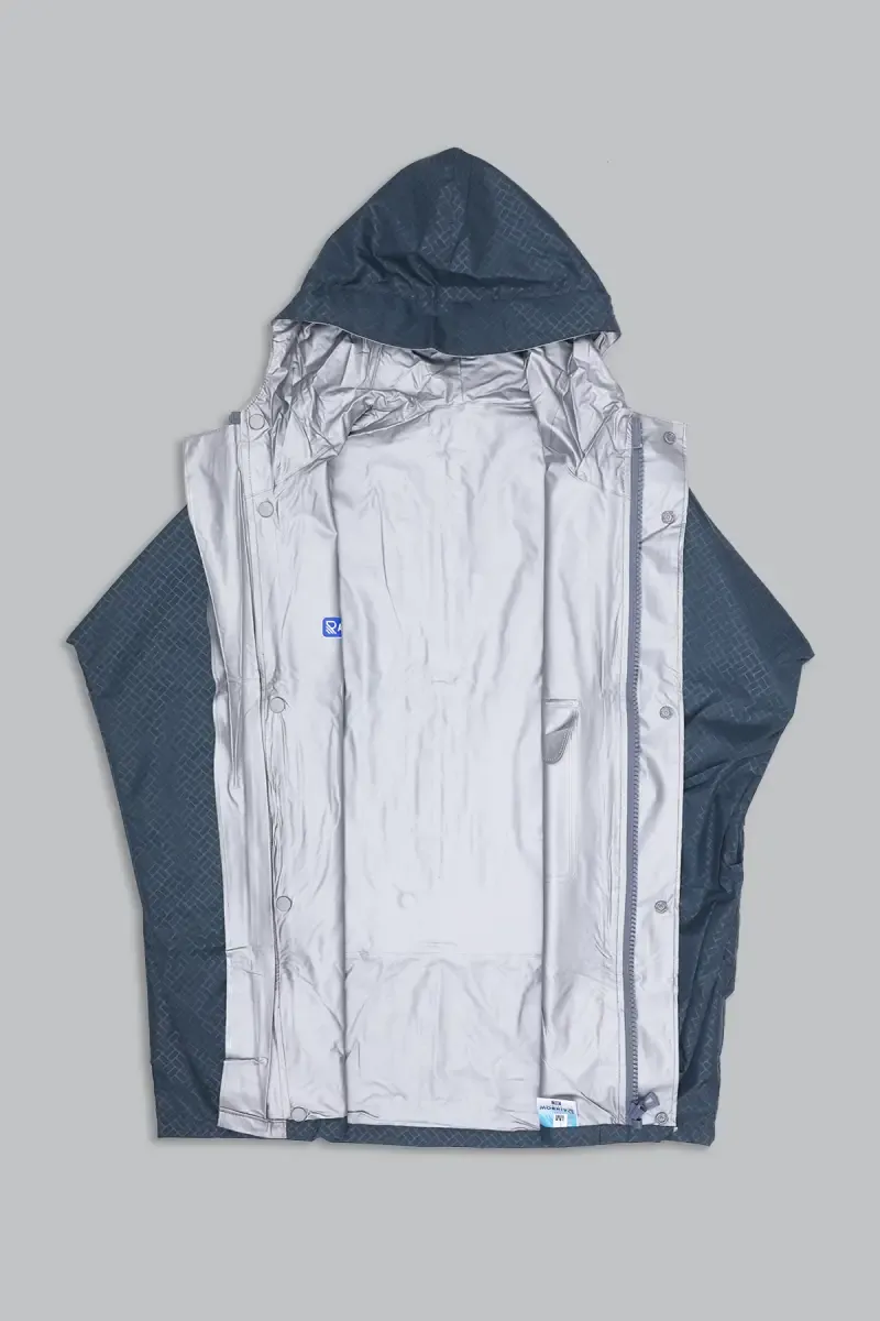 Nylon Waterproof Rain Coat Set for Men (2-Pcs Set) 023581DARGREXXL