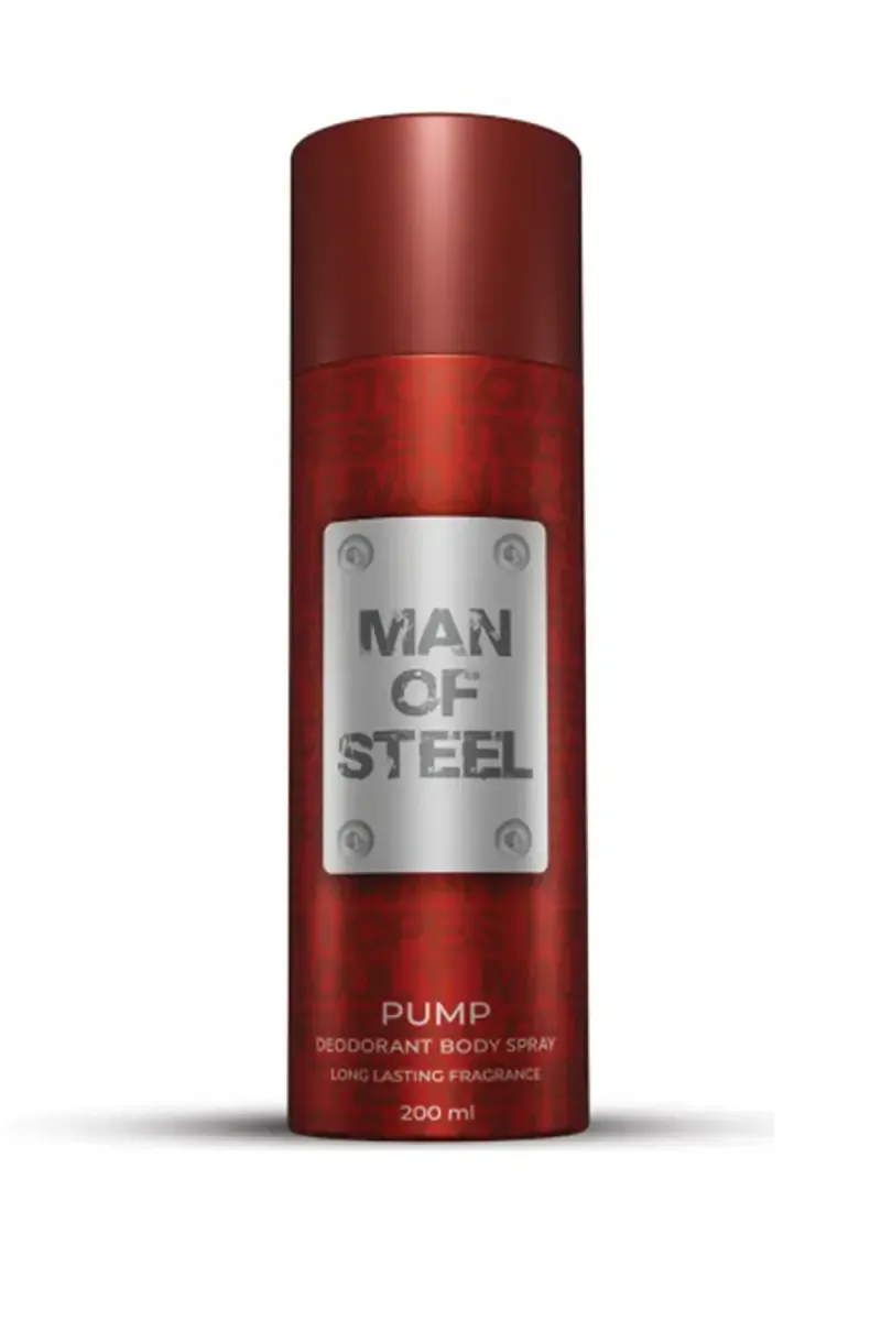 Denver Man Of Steel Pump Deodorant for Men - 200ml  