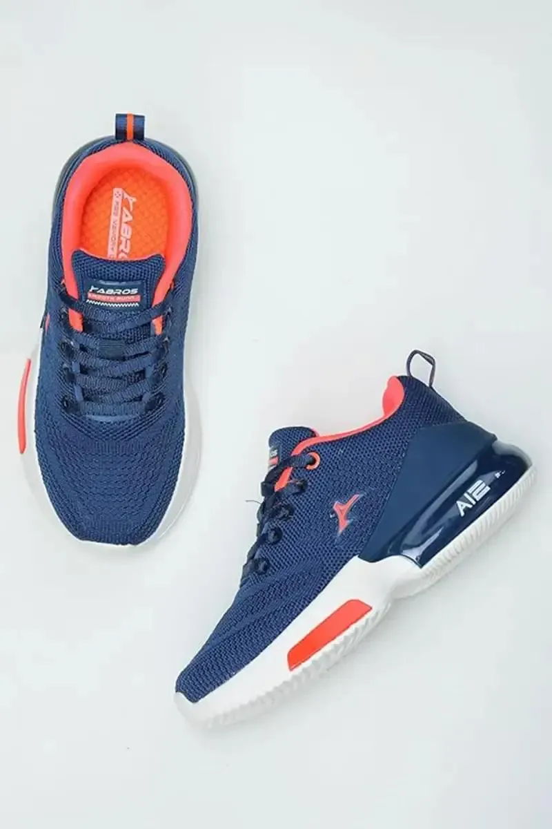 Boy's Lace Up Running Shoes 02373812YRSTEA