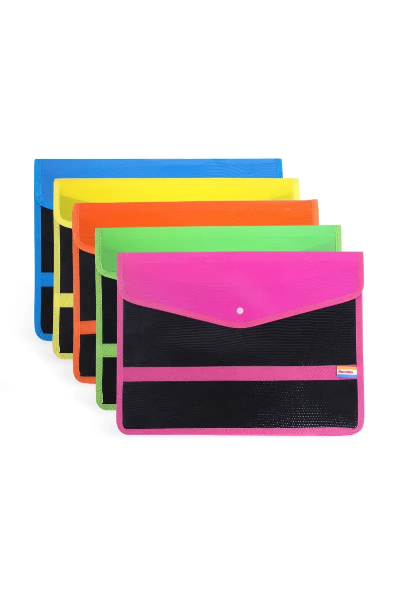 Mesh Document Folder - Multicolor (Pack of 1 )