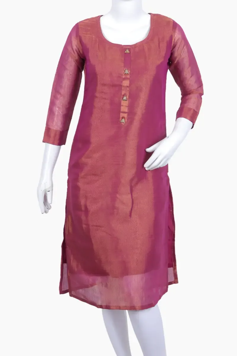 Art Silk Solid Kurti for Women 023842XXLMAG