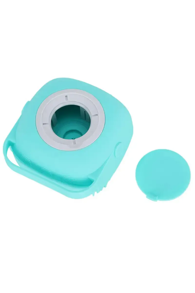 Silicone Body & Scalp Scrubber with Liquid Dispenser