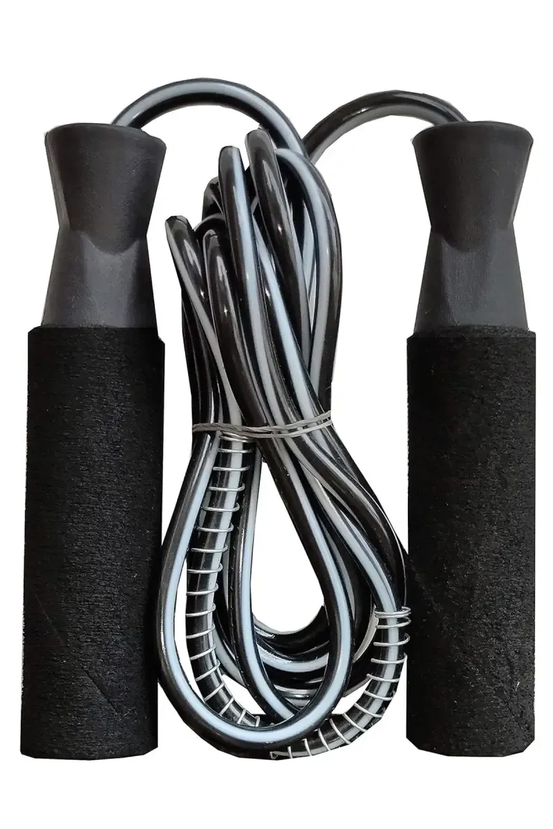 Adjustable Steel Skipping Rope - Length 275 cm
